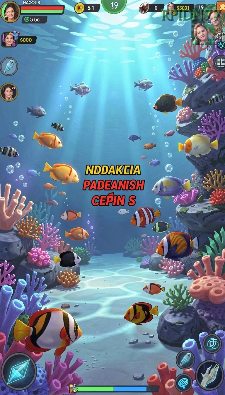 Cuplikan layar SURYA88 — menu navigasi