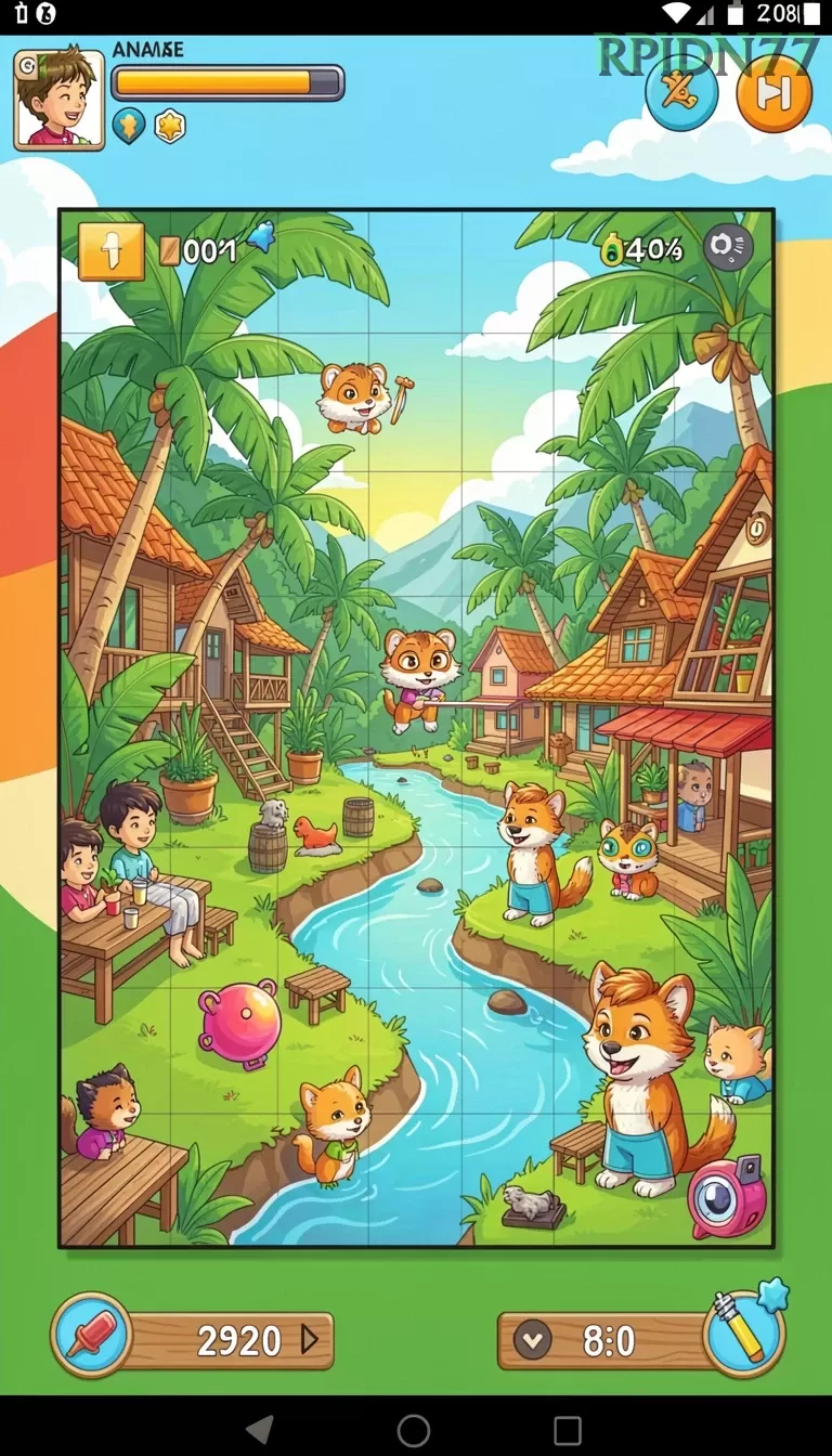 Cuplikan layar AT777 — aktivitas