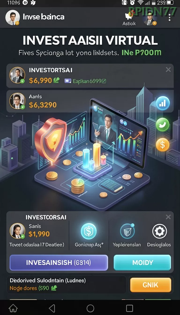 Cuplikan layar SUPERSVIP — menu navigasi