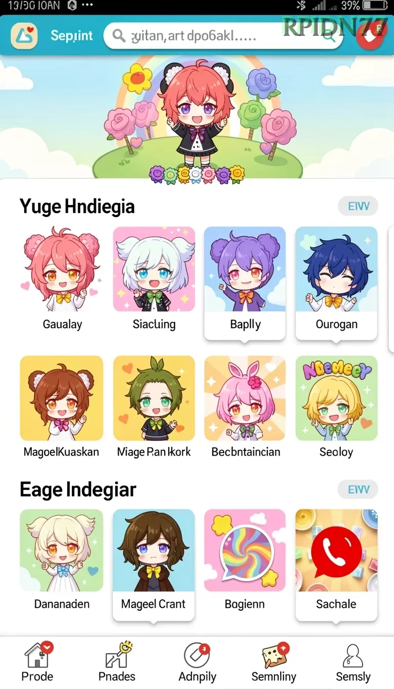 Cuplikan layar ID777 — aktivitas